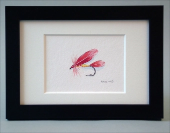 Red wing salmon fly Red wing salmon fly