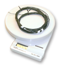 Weighing a shooting head Weighing a shooting head