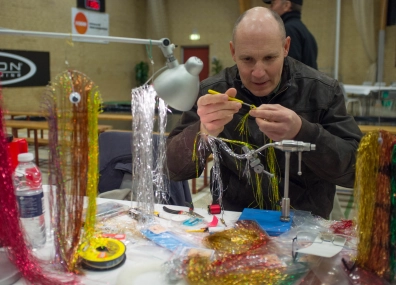 Erik tying a Carpet Erik tying a Carpet