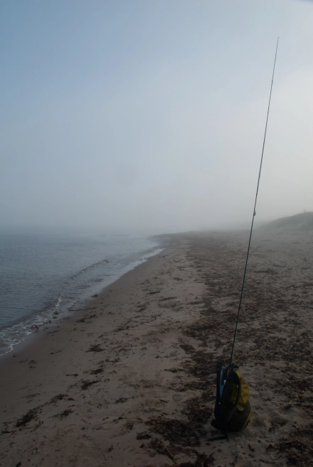 Backpack on the beach Backpack on the beach