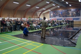 Indoors casting Indoors casting