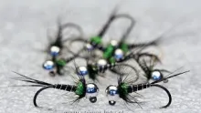 Video thumb for Black and Chartreuse nymph 