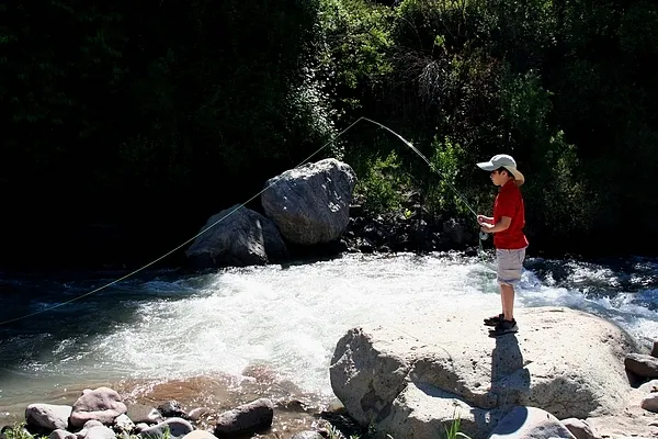 User submitted picture: Iniciandose en la pesca.....